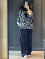 شومیز زنانه مدل پلنگی - تصویر 8