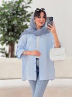 مانتو آستین پاگن زنانه مدل هیلا - تصویر 5