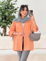مانتو آستین پاگن زنانه مدل هیلا - تصویر 8