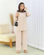شومیز شلوار گلدوزی زنانه مدل رعنا