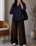 شومیز زنانه مدل شکاری - تصویر 8