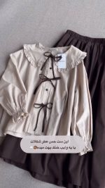 شومیز دامن زنانه مدل شکلات - تصویر 2