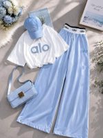 تیشرت شلوار زنانه مدل alo  - تصویر 6