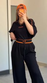 تیشرت شلوار زنانه مدل هرمی - تصویر 5