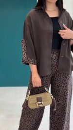 شومیز شلوار زنانه مدل bell - تصویر 4