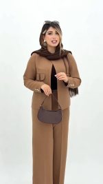  کت شلوار زنانه مدل هستی 