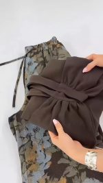 شومیز شلوار زنانه مدل مونیکا - تصویر 2