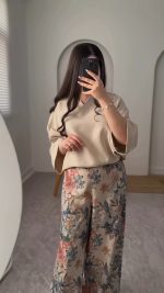 شومیز شلوار زنانه مدل ونسا - تصویر 4