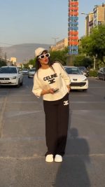 تیشرت شلوار زنانه مدل سلین - تصویر 3