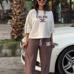 تیشرت شلوار زنانه مدل سلین