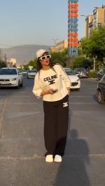 تیشرت شلوار زنانه مدل سلین - تصویر 7