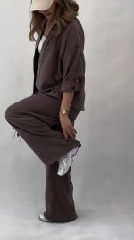 شومیز شلوار زنانه مدل سهیلا - تصویر 7
