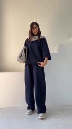 تیشرت شلوار زنانه مدل الناز - تصویر 4