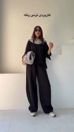 تیشرت شلوار زنانه مدل الناز - تصویر 7