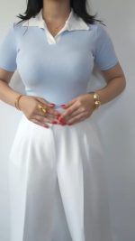 پولوشرت شلوار زنانه مدل یسنا - تصویر 5