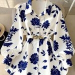 شومیز زنانه مدل بوته
