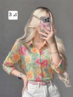 شومیز زنانه مدل سنبل - تصویر 4