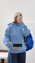 هودی زنانه مدل بیسیک - تصویر 5